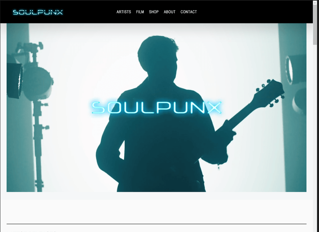 SoulPunx record label website